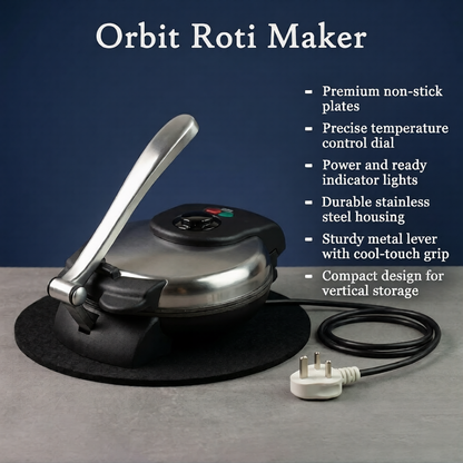 Easywire 1000W Smart Roti & Khakra Maker