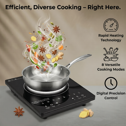Easywire 2000W Smart Induction Cooktop